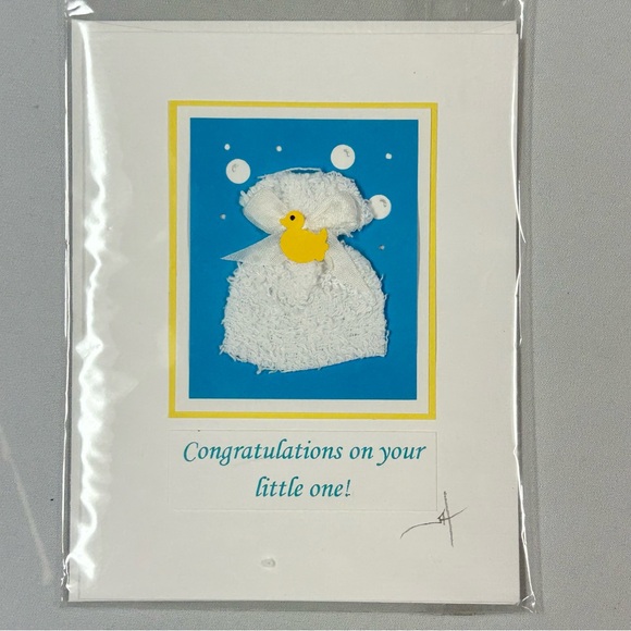 Artist Handmade Greeting Cards Signed LOT of 7 Vintage Y2k 3-D Kitsch Unique NEW - Picture 5 of 16